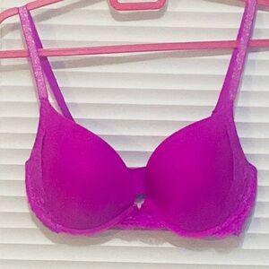 Victoria’s Secret Pink Purple Lace Women's Bra